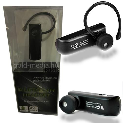 RD613 vezeték nélküli sztereó Bluetooth V4.0 Univerzális fülhallgató kihangosító