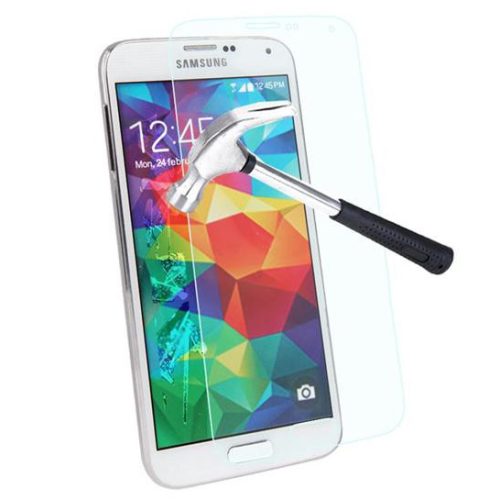 Edzett üveg kijelzővédő fólia Galaxy S5  * Tempered Glass Screen Protector - Galaxy S5 *