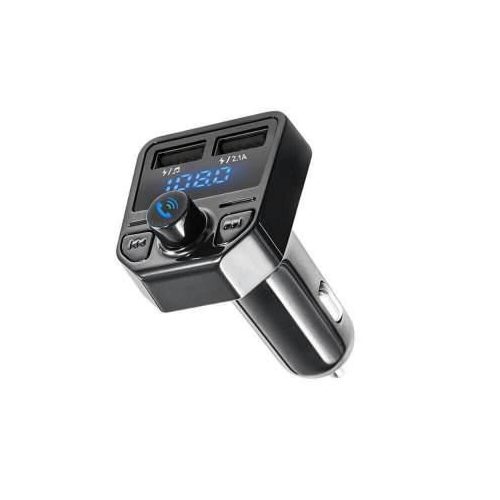 X1 transmitter autó Bluetooth  kihangosító  FM adóval Két USB töltő MP3 zenelejátszó 
