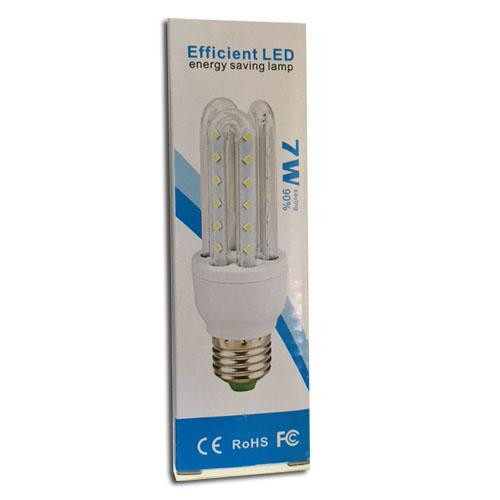 Efficient LED 7W AC85 ~ 265V SMD LED Energiatakarékos 3200k, meleg fehér E14